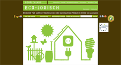Desktop Screenshot of eco-logisch.de